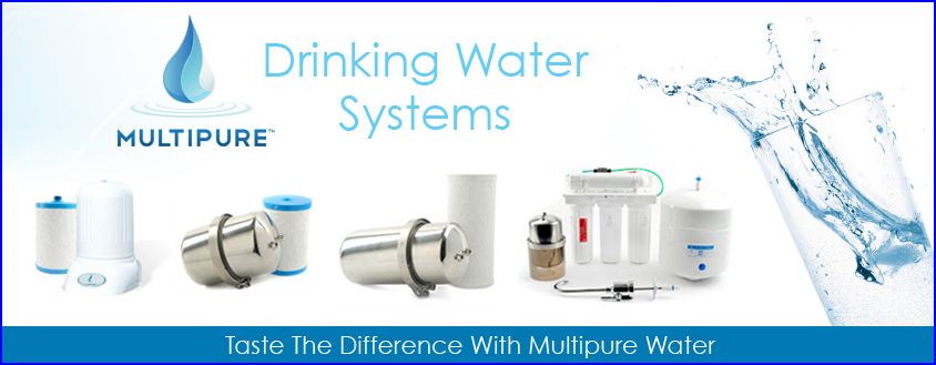 Multipure water filters